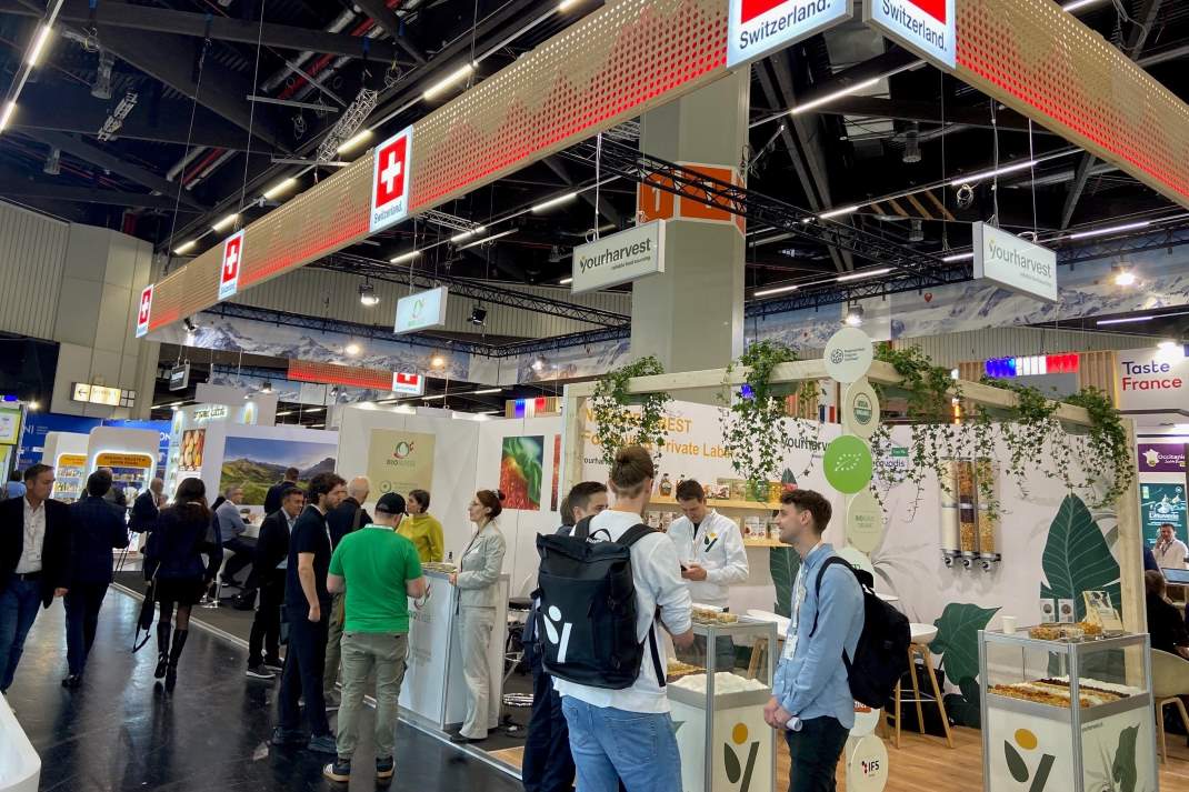 Der Swiss Pavilion an der Biofach