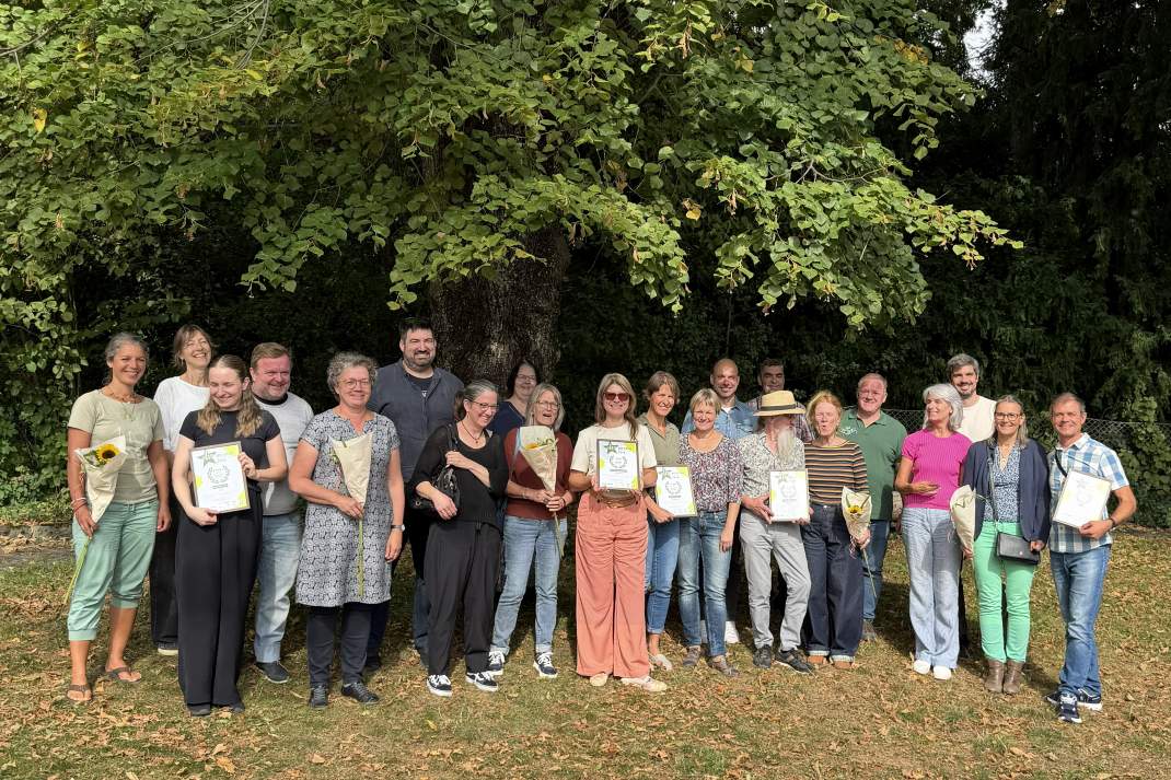 Gruppenbild mit den GewinnerInnen