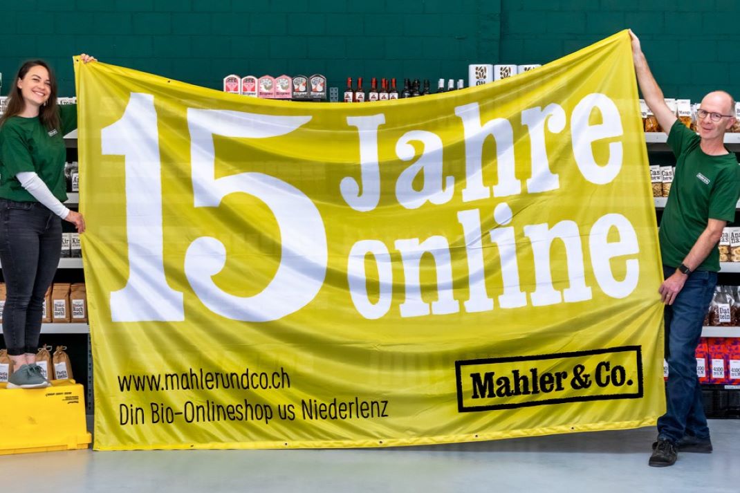 Jubiläumsflagge 15 Jahre online